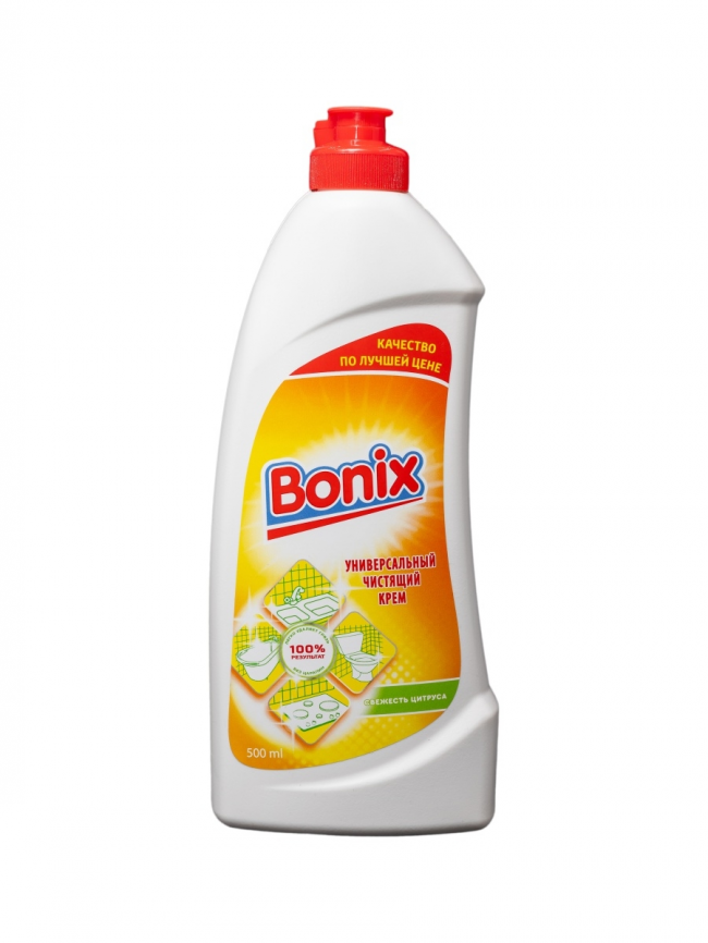 Универсальный чистящий крем для кухни BONIX 500 мл  фото 1