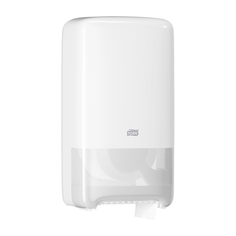 Диспенсер для туалетной бумаги в mid-size рулонах Tork Elevation механический белый 557500 фото 4